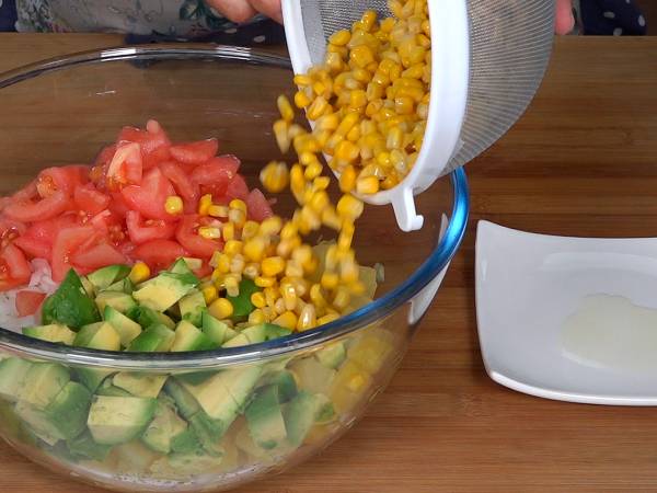 Ensalada chef - Preparación paso 3