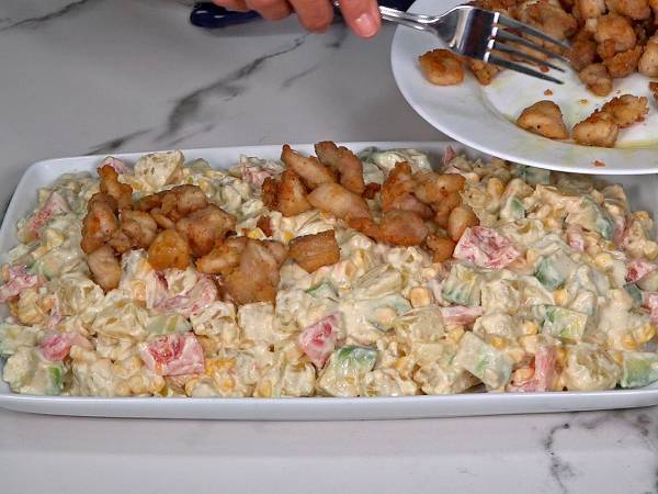 Ensalada chef - Preparación paso 6