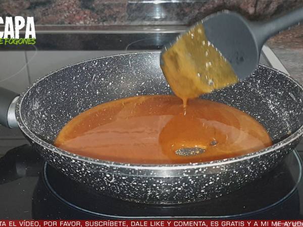 Flan de café - Preparación paso 1