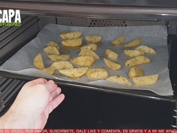 Patatas al romero - Preparación paso 4