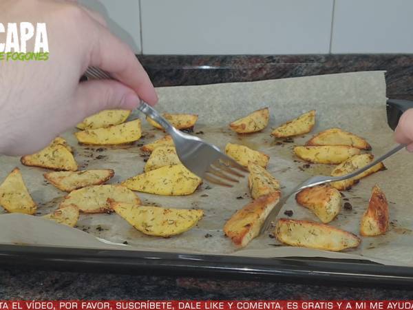Patatas al romero - Preparación paso 5