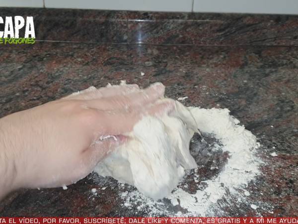 Pretzel casero - Preparación paso 1