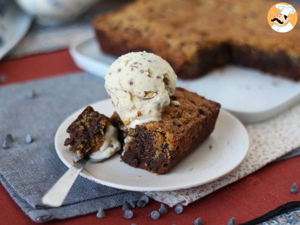 Brookies, la perfecta combinación entre brownie y galleta - Preparación paso 8