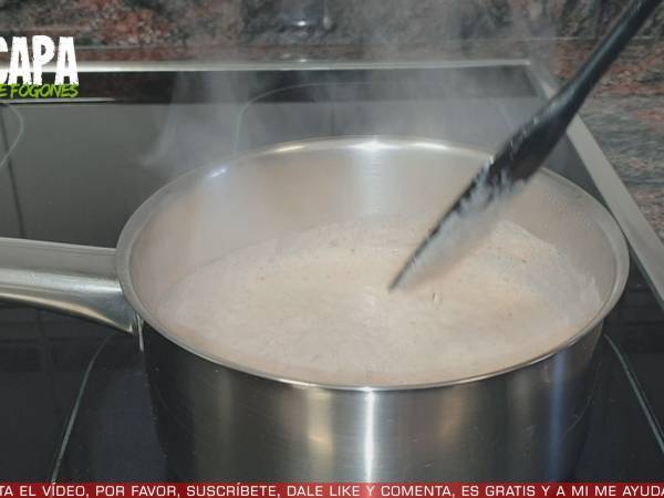 Turrón de arroz con leche - Preparación paso 1