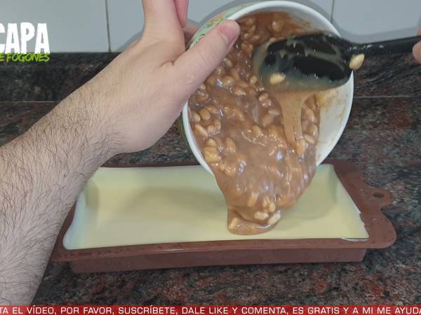 Turrón de arroz con leche - Preparación paso 5