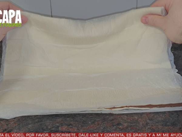 Árbol de navidad de hojaldre - Preparación paso 2