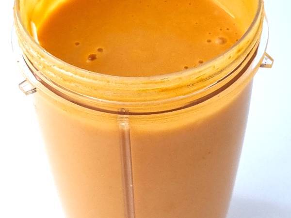 Bizcocho de chocolate y calabaza - Preparación paso 3