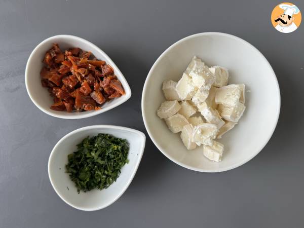 Huevos cocotte en la freidora de aire (Air Fryer) - Preparación paso 1