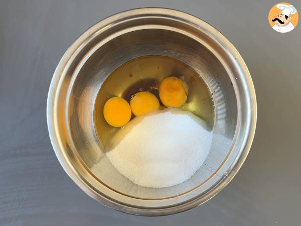 Bizcocho rápido y sencillo - Preparación paso 1