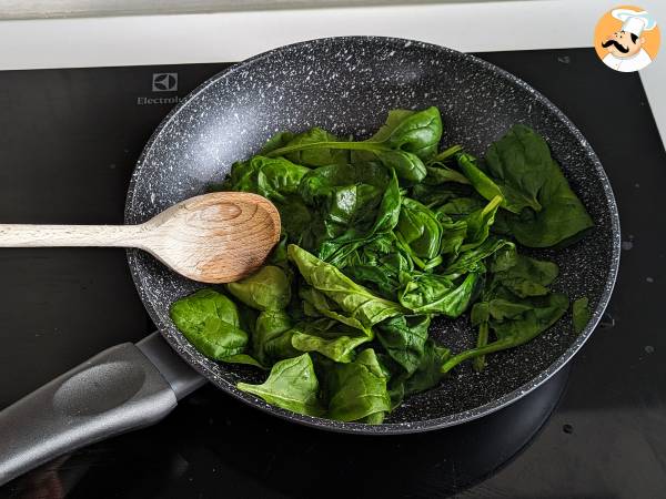 ¿Cómo cocinar espinacas frescas? - Preparación paso 4