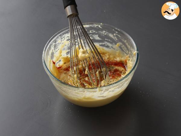 Muffins de tomate y mozzarella - Preparación paso 2