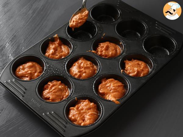 Muffins de tomate y mozzarella - Preparación paso 4