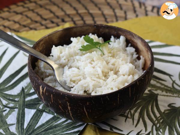 ¿Cómo hacer arroz con coco? - Preparación paso 5