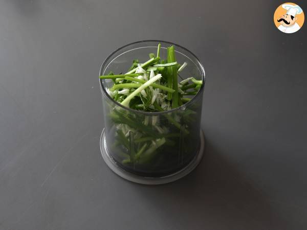 Pesto de ajo de oso (ajo silvestre) - Preparación paso 2