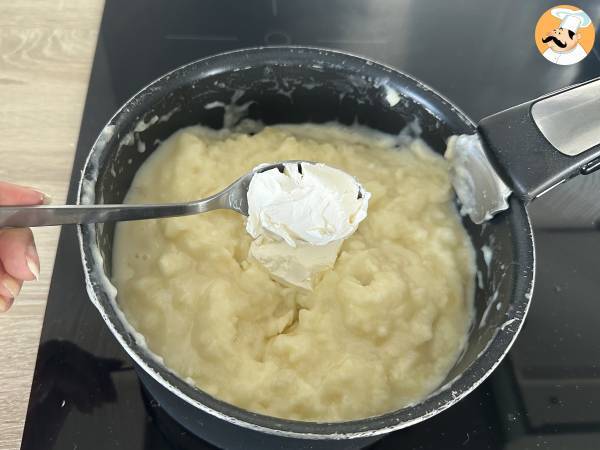 Puré de yuca cremoso - Preparación paso 5