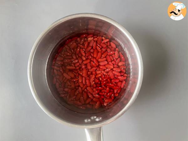 Cómo cocinar alubias rojas en olla normal - Preparación paso 1