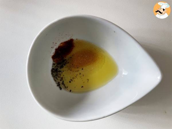 Salmón en freidora de aire: saludable y rico en sabor - Preparación paso 1