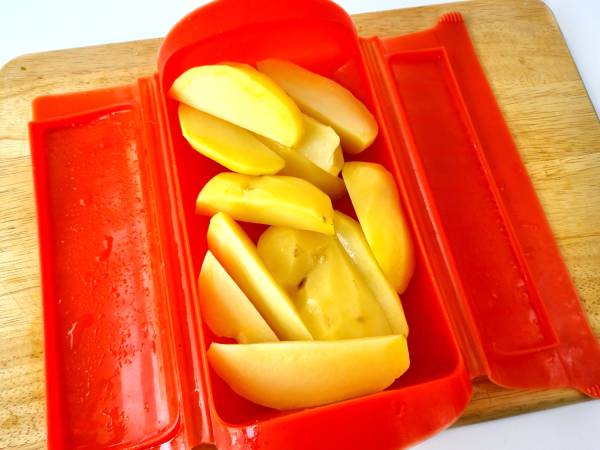 Conejo asado en freidora de aire - Preparación paso 2