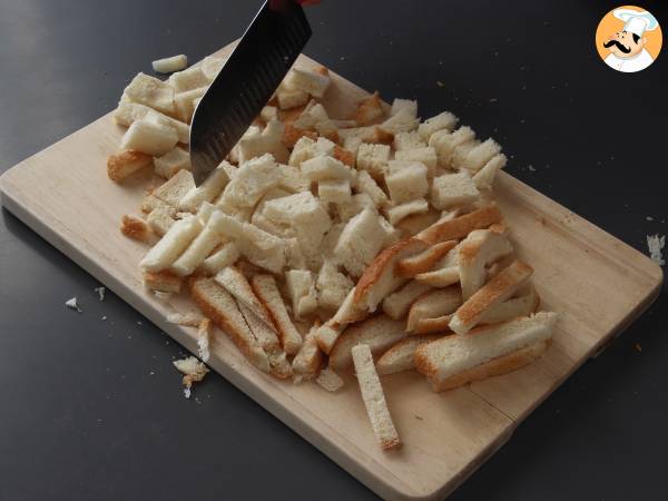 Panko casero (pan rallado japonés) - Preparación paso 2