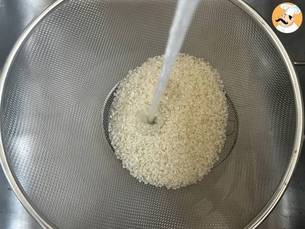 Arroz para sushi en robot de cocina Cookeo - Preparación paso 1