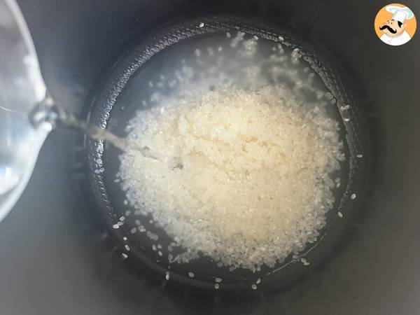 Arroz para sushi en robot de cocina Cookeo - Preparación paso 2