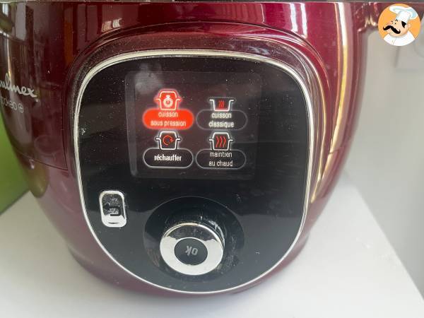 Arroz para sushi en robot de cocina Cookeo - Preparación paso 3