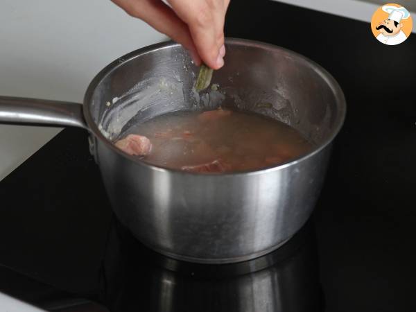Sofisticado blanquette de salmón - Preparación paso 4