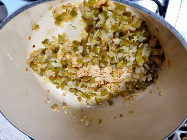 Garbanzos con mejillones, guiso de invierno - Preparación paso 2