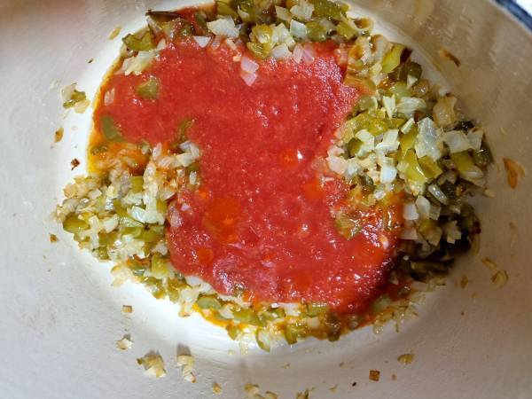 Garbanzos con mejillones, guiso de invierno - Preparación paso 3