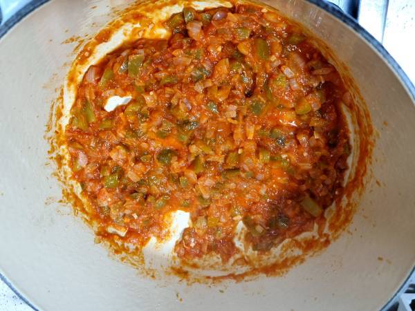 Garbanzos con mejillones, guiso de invierno - Preparación paso 4