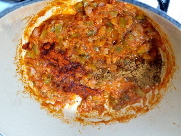 Garbanzos con mejillones, guiso de invierno - Preparación paso 5
