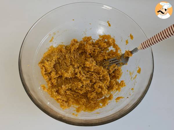 Albóndigas de calabaza en freidora de aire - Preparación paso 4