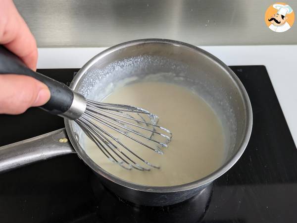 Canelones de setas y salchicha fresca - Preparación paso 2