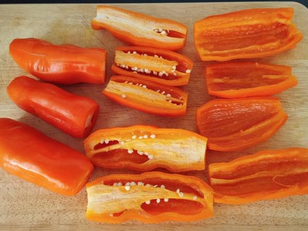 Ají amarillo {un básico de la cocina peruana} - Preparación paso 3