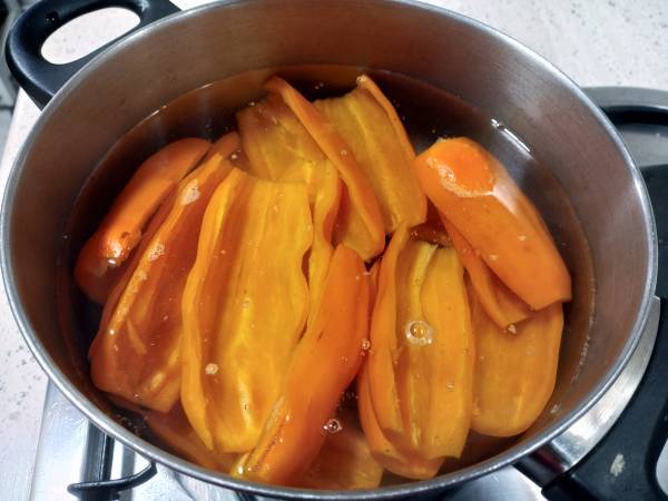 Ají amarillo {un básico de la cocina peruana} - Preparación paso 4