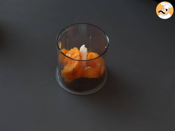 Postre de chocolate con sólo 2 ingredientes - Preparación paso 2