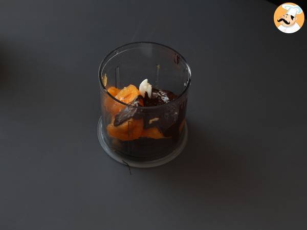 Postre de chocolate con sólo 2 ingredientes - Preparación paso 3