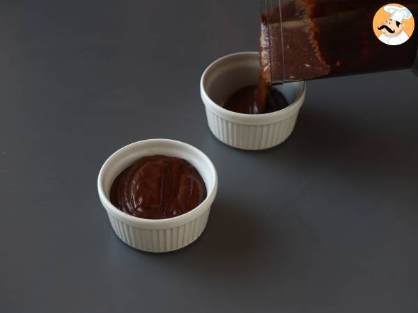Postre de chocolate con sólo 2 ingredientes - Preparación paso 5