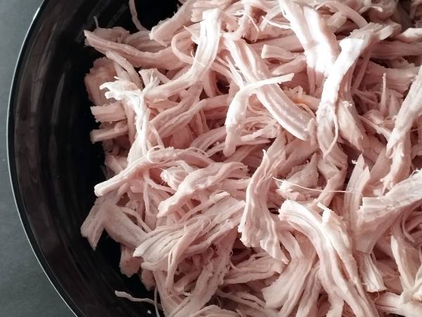 Ají de gallina {plato tradicional peruano} - Preparación paso 3