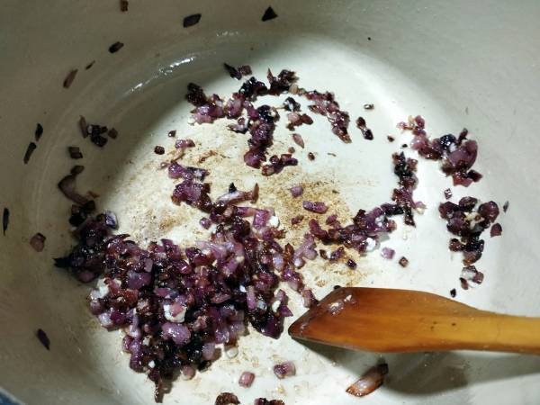 Ají de gallina {plato tradicional peruano} - Preparación paso 6