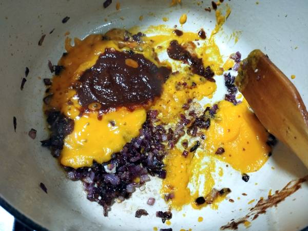 Ají de gallina {plato tradicional peruano} - Preparación paso 7