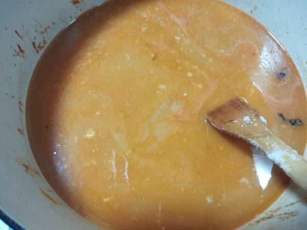 Ají de gallina {plato tradicional peruano} - Preparación paso 8