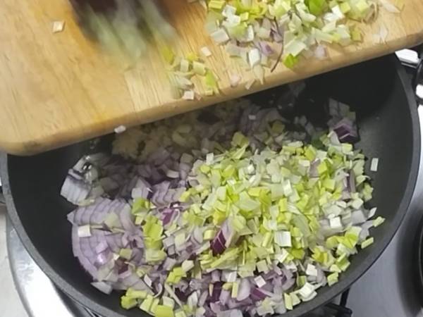 Encocado de gambones {Receta ecuatoriana} - Preparación paso 8