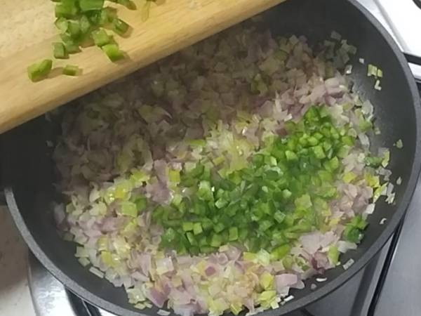 Encocado de gambones {Receta ecuatoriana} - Preparación paso 9