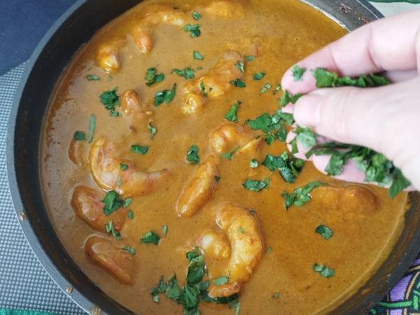 Encocado de gambones {Receta ecuatoriana} - Preparación paso 17