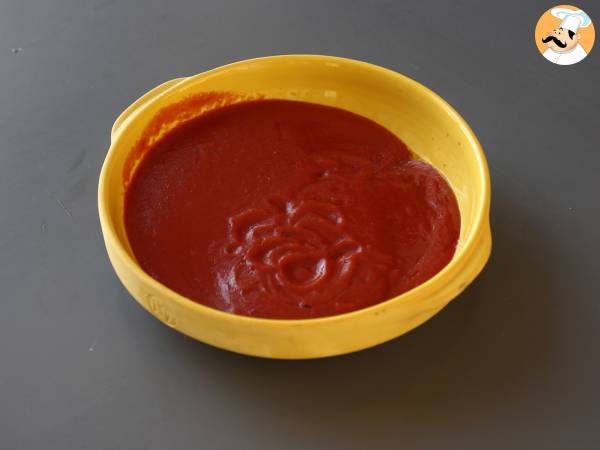 Gratinado de ñoquis con tomate y mozzarella - gnocchi o ñoquis alla sorrentina - Preparación paso 3