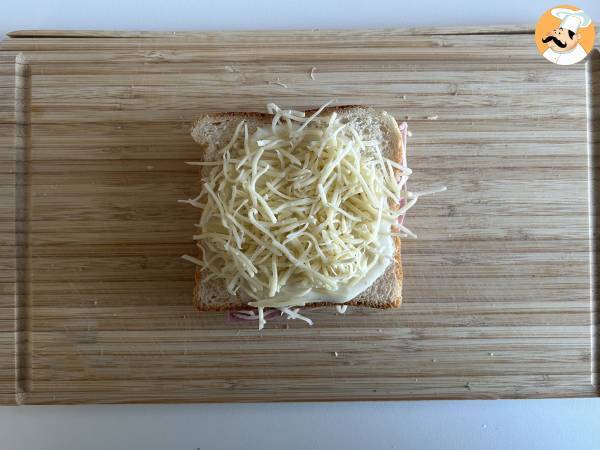 Croque monsieur en Freidora de aire - Preparación paso 4