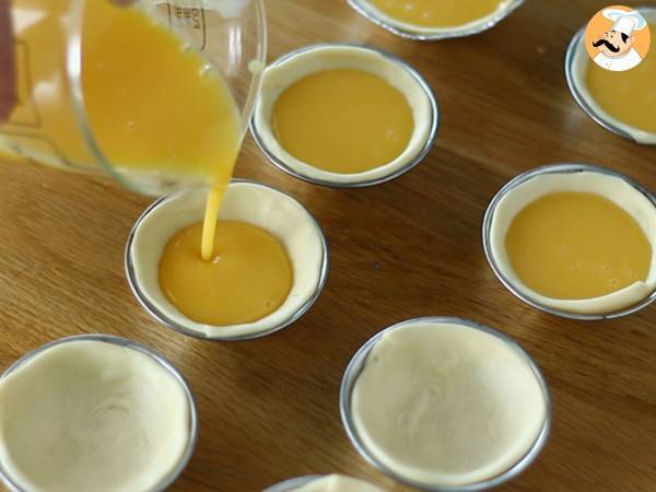 Pastéis de nata en freidora de aire. La receta fácil y rápida del tradicional dulce portugués - Preparación paso 6