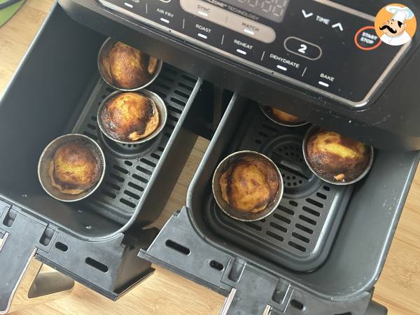 Pastéis de nata en freidora de aire. La receta fácil y rápida del tradicional dulce portugués - Preparación paso 8
