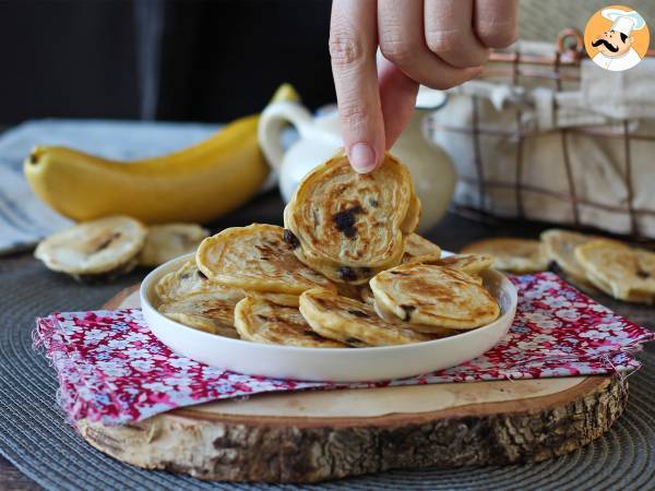 Pancakes de plátano sin azúcar añadido, ¡las tortitas perfectas para el desayuno o la merienda! - Preparación paso 9